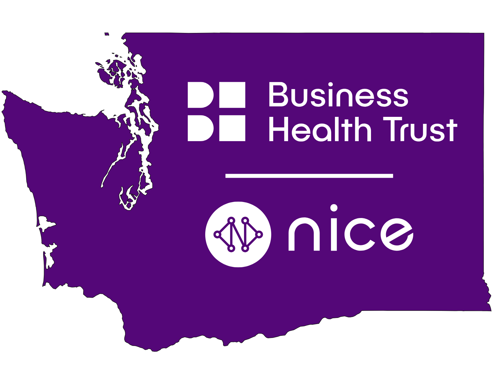 washington state shape with cobrand nice bht logos